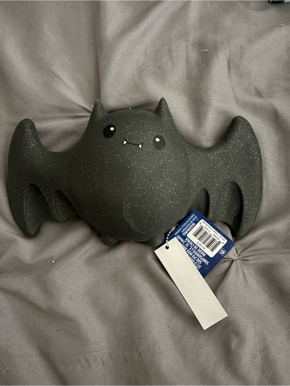 2026 ToyMendous Halloween Squishy black Glitter Bat